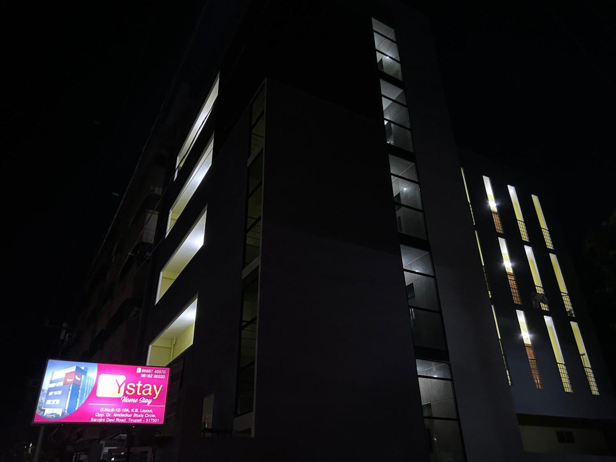 Y Stay Homestay Tirupati Eksteriør bilde